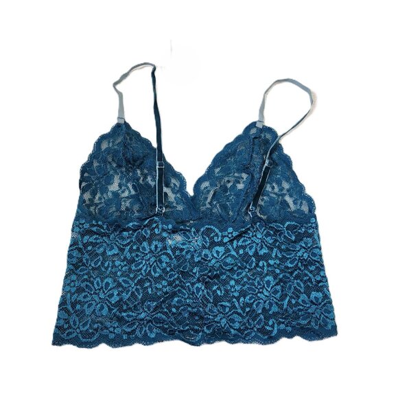 Teal Lace Camisole - Picture 2 of 6